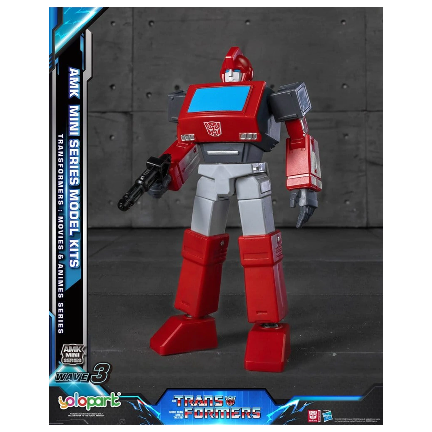 Transformers Generation One AMK Mini Series Plastic Model Kit Wave 3 Ironhide G1 11 cm         product photo