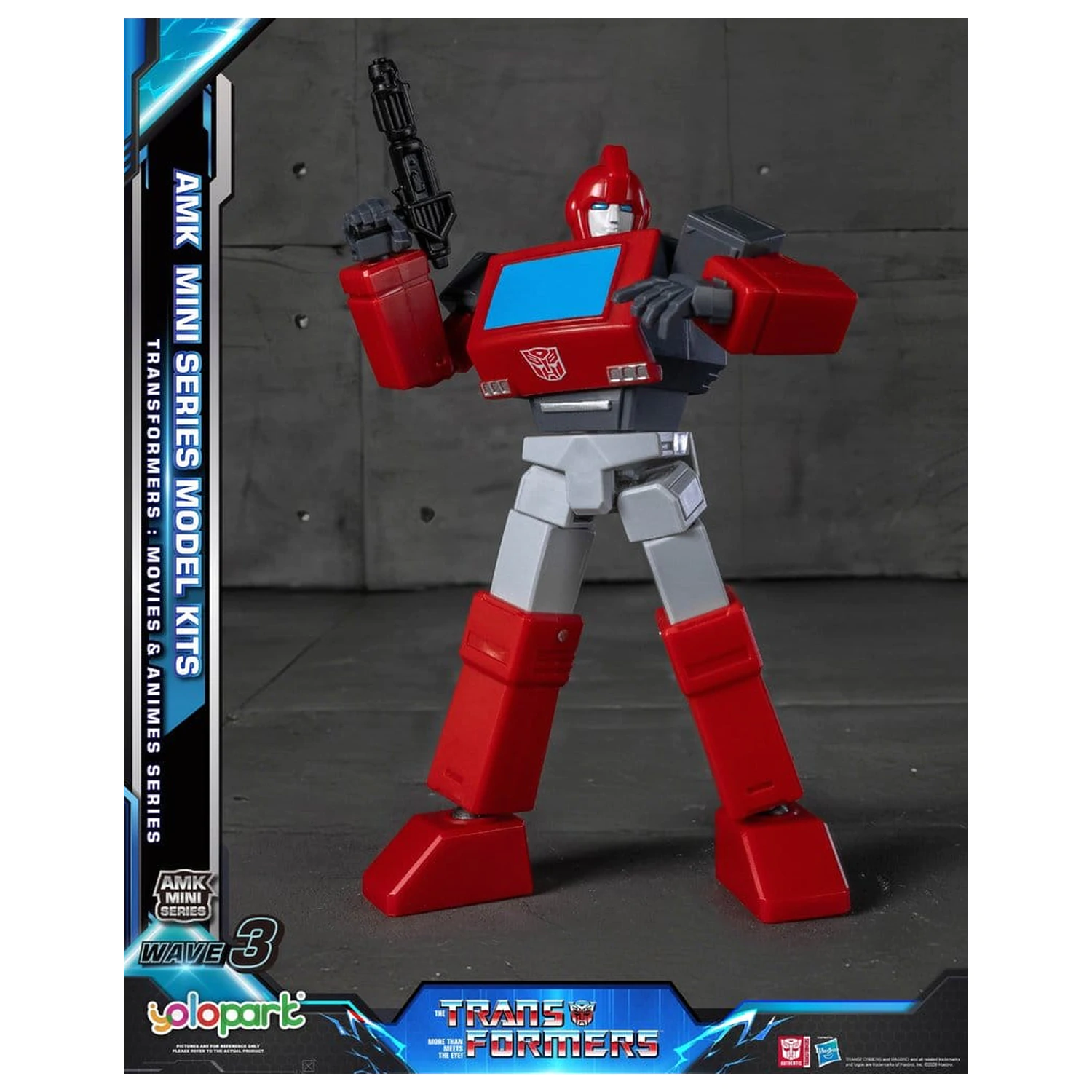 Transformers Generation One AMK Mini Series Plastic Model Kit Wave 3 Ironhide G1 11 cm         product photo