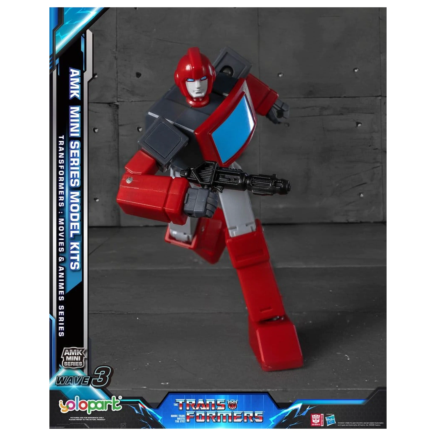 Transformers Generation One AMK Mini Series Plastic Model Kit Wave 3 Ironhide G1 11 cm         product photo