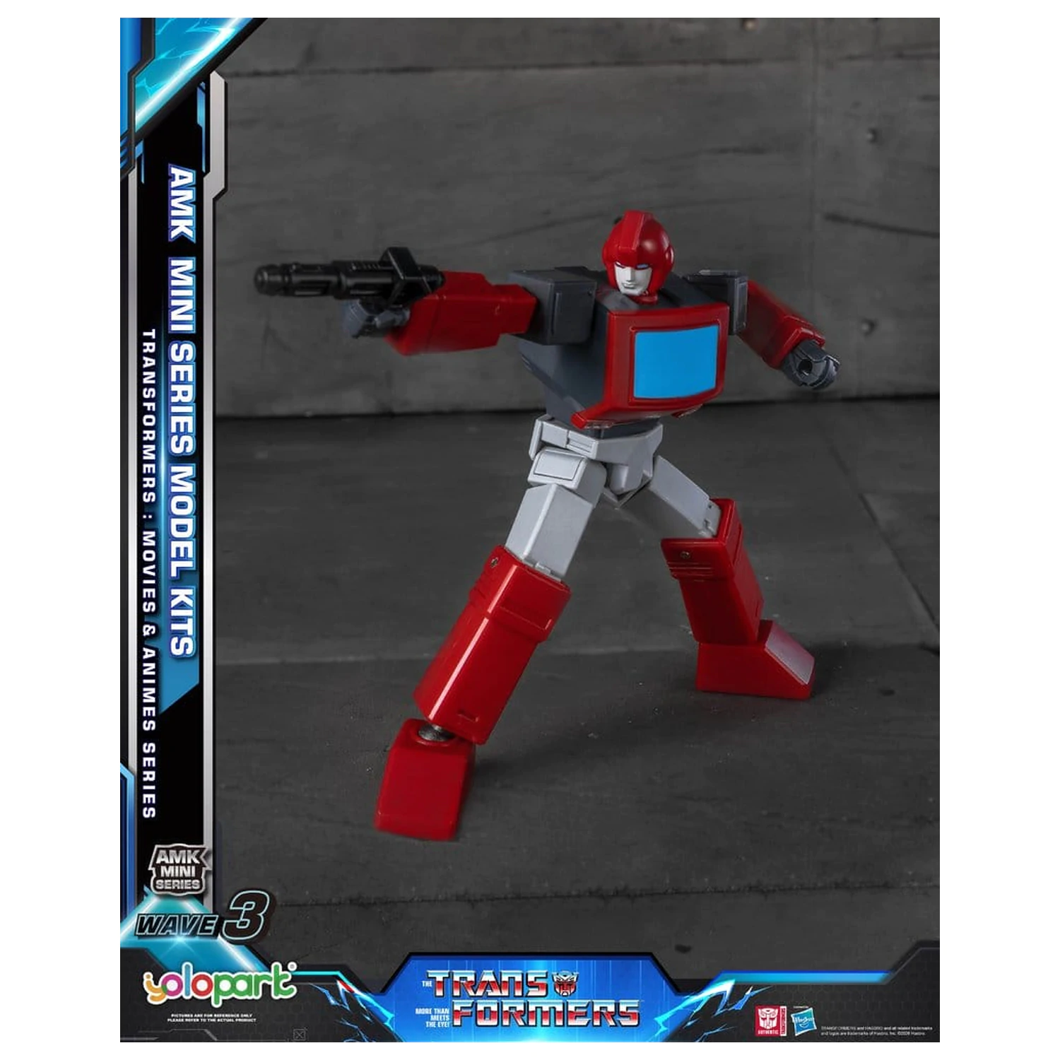 Transformers Generation One AMK Mini Series Plastic Model Kit Wave 3 Ironhide G1 11 cm         product photo