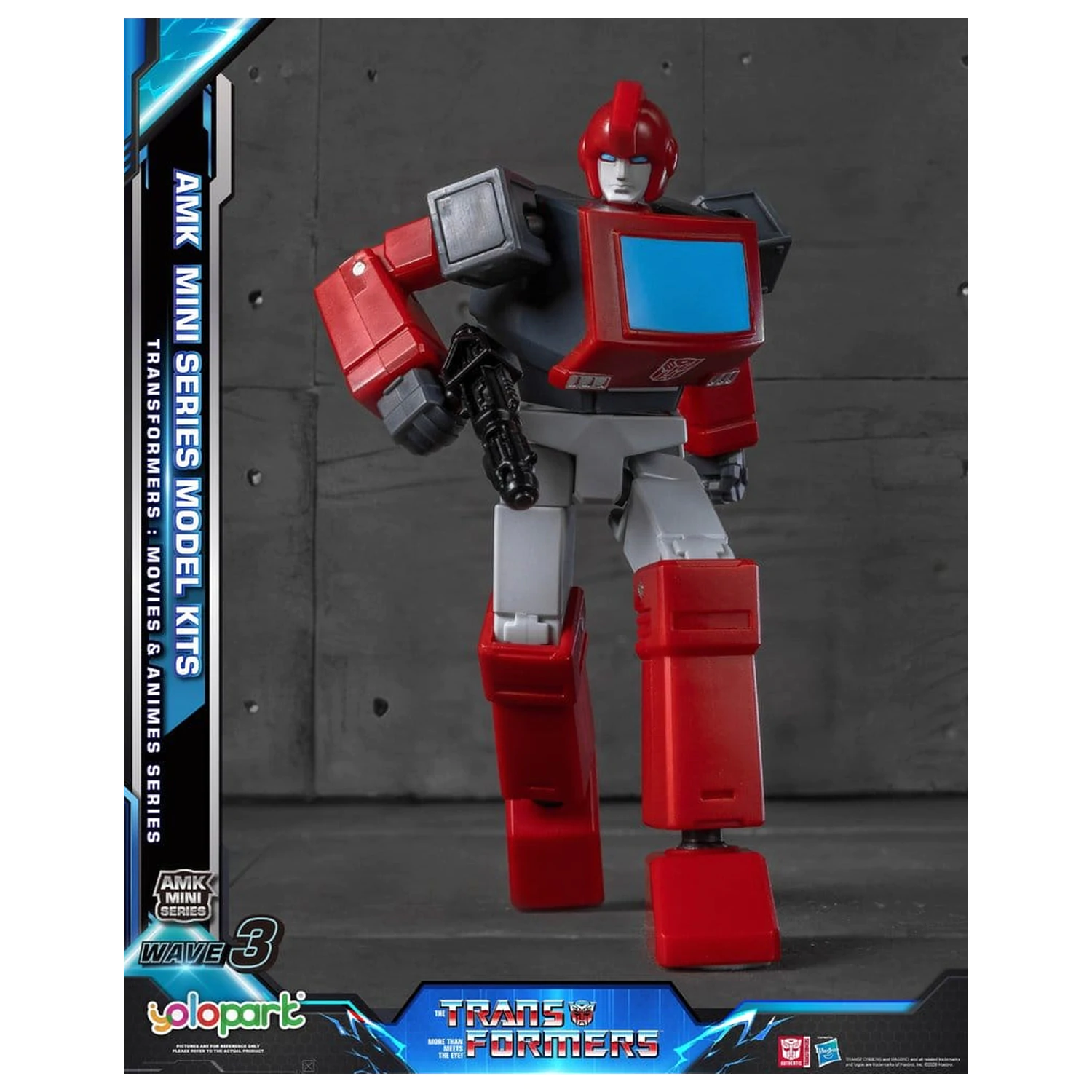 Transformers Generation One AMK Mini Series Plastic Model Kit Wave 3 Ironhide G1 11 cm         product photo