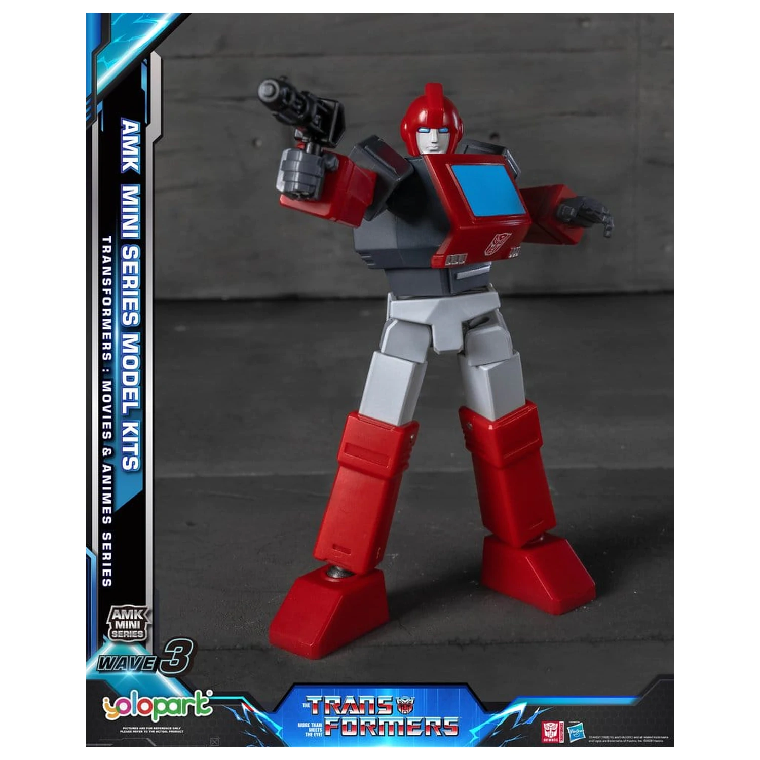 Transformers Generation One AMK Mini Series Plastic Model Kit Wave 3 Ironhide G1 11 cm         product photo