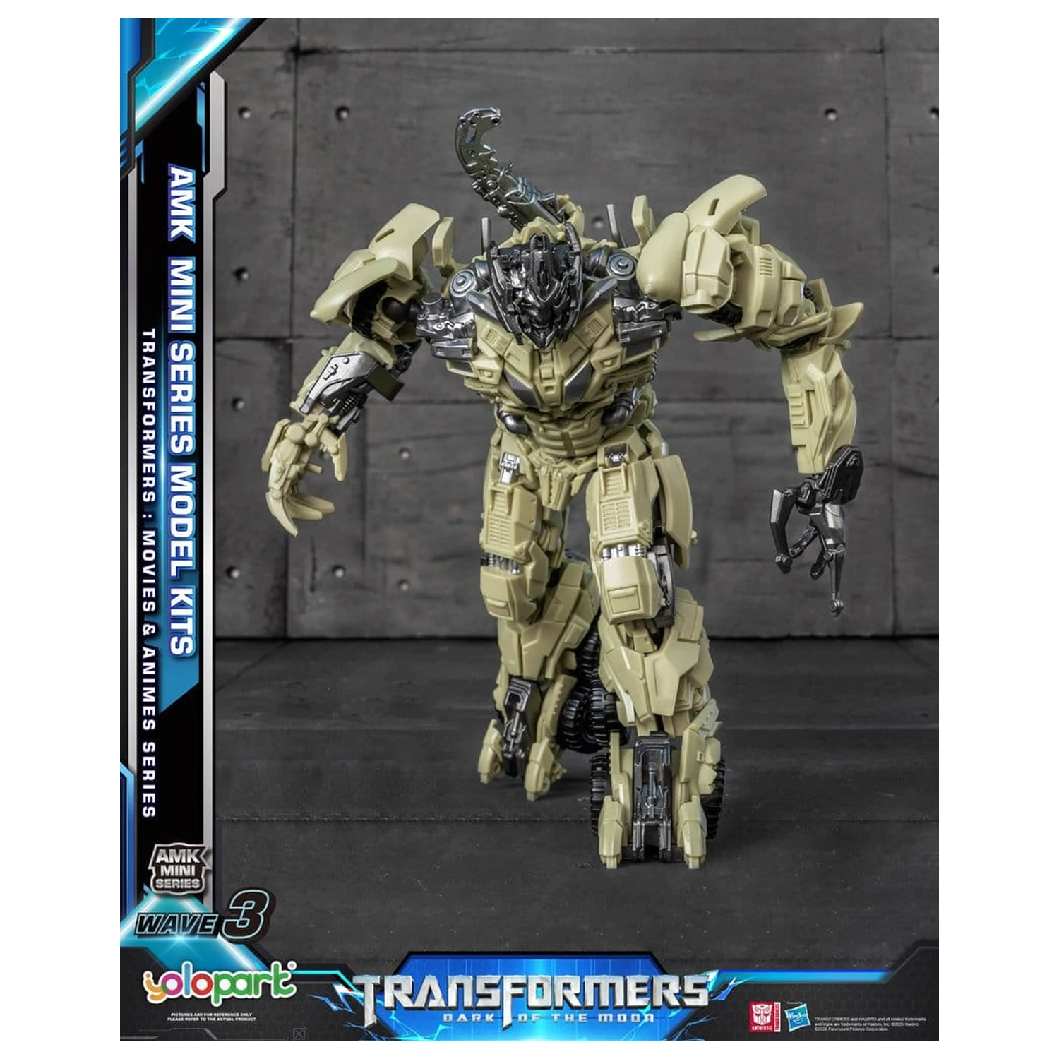 Transformers Generation One AMK Mini Series Plastic Model Kit Wave 3 Megatron TF 3 11 cm         product photo
