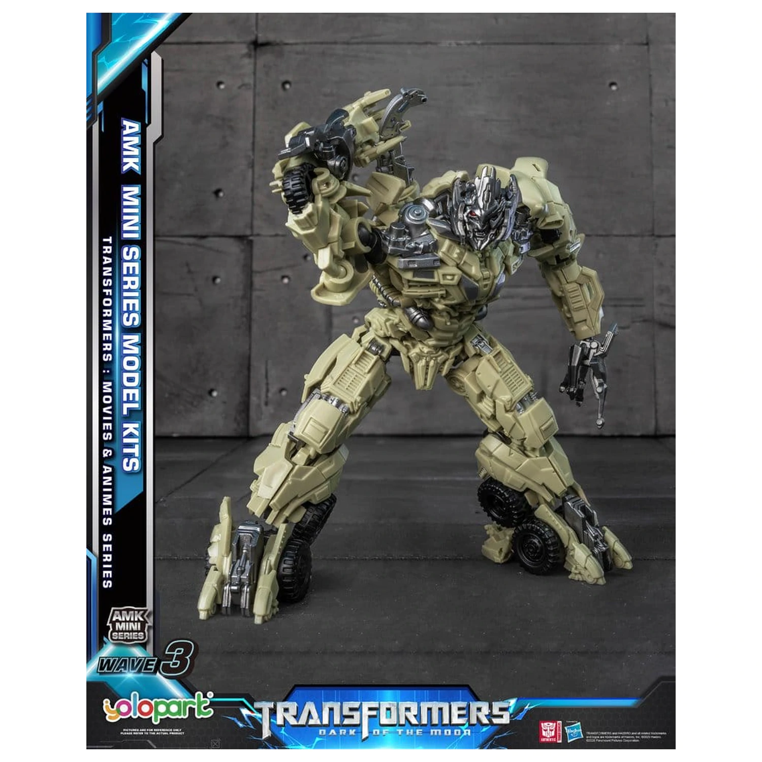 Transformers Generation One AMK Mini Series Plastic Model Kit Wave 3 Megatron TF 3 11 cm         product photo