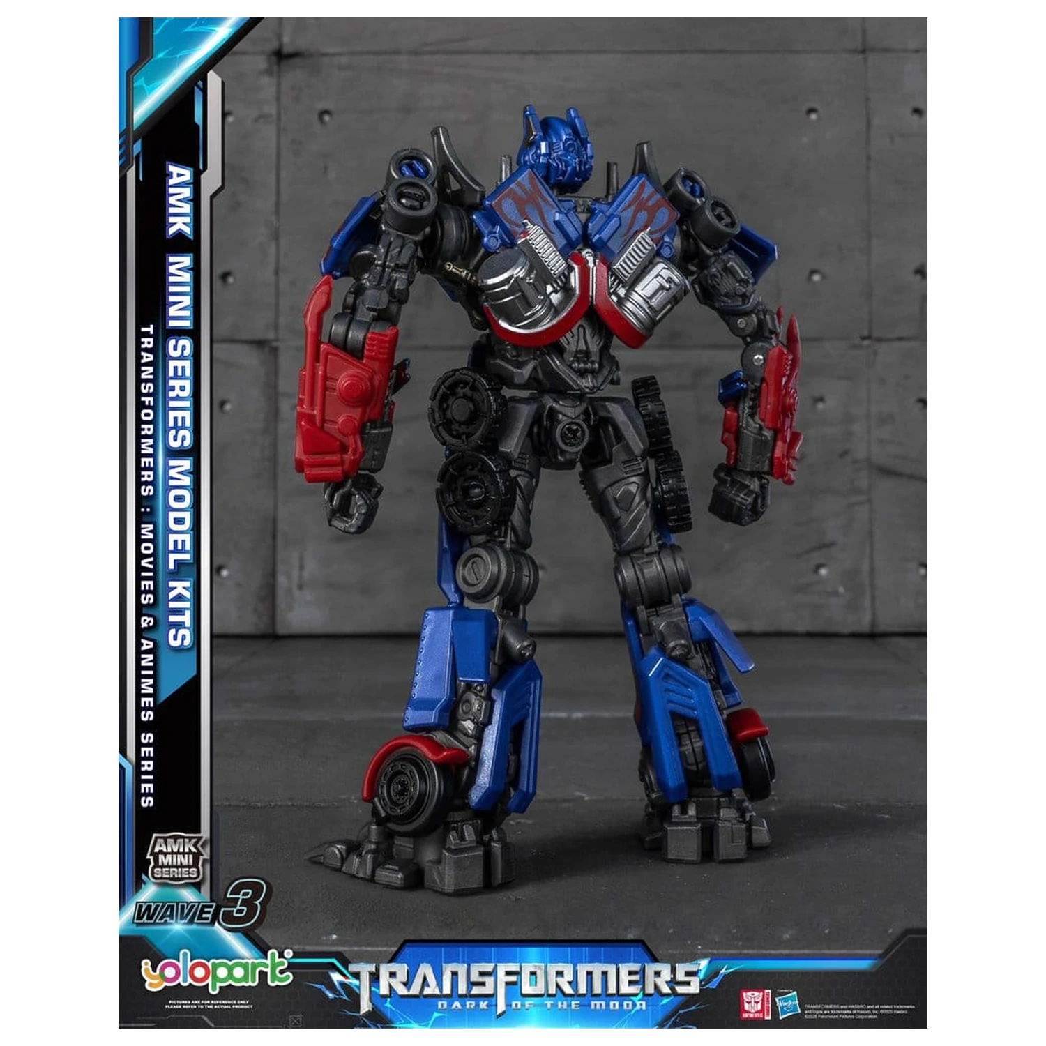 Transformers Generation One AMK Mini Series Plastic Model Kit Wave 3 Optimus Prime TF 3 11 cm        product photo