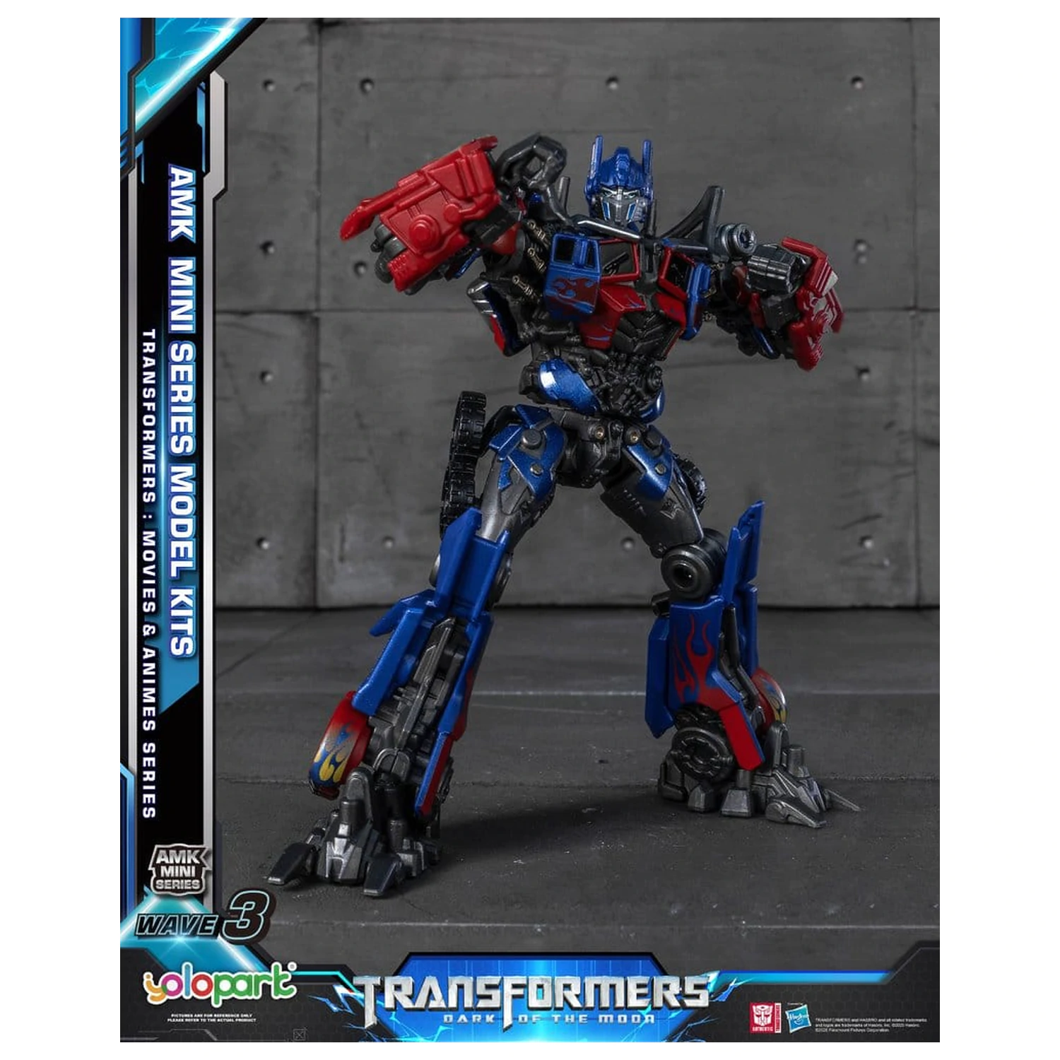 Transformers Generation One AMK Mini Series Plastic Model Kit Wave 3 Optimus Prime TF 3 11 cm        product photo