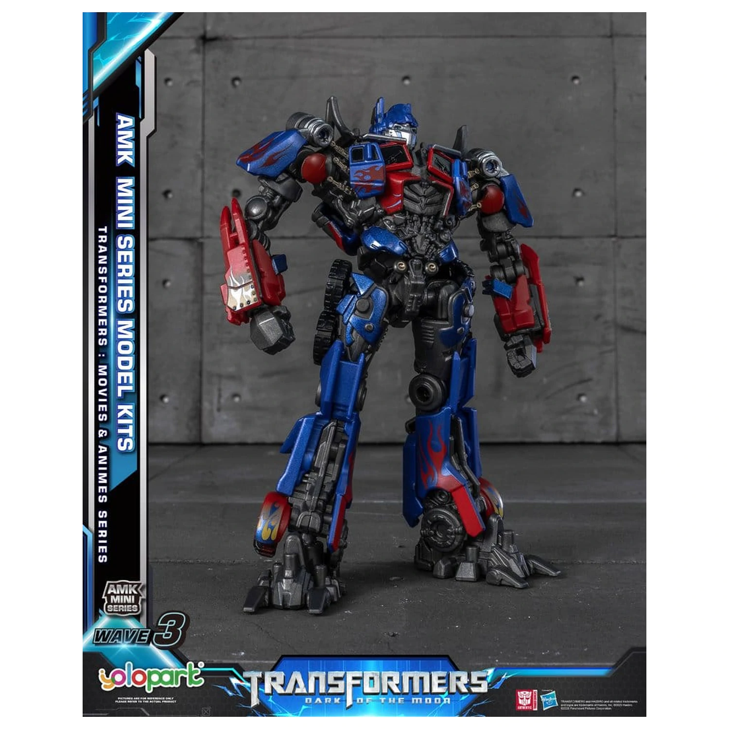 Transformers Generation One AMK Mini Series Plastic Model Kit Wave 3 Optimus Prime TF 3 11 cm        product photo
