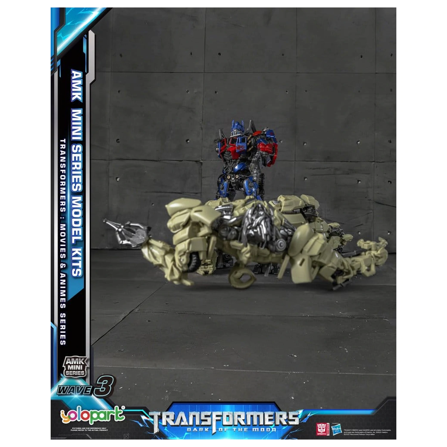 Transformers Generation One AMK Mini Series Plastic Model Kit Wave 3 Optimus Prime TF 3 11 cm        product photo