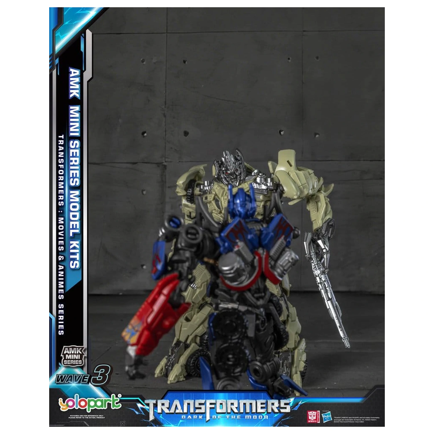Transformers Generation One AMK Mini Series Plastic Model Kit Wave 3 Optimus Prime TF 3 11 cm        product photo