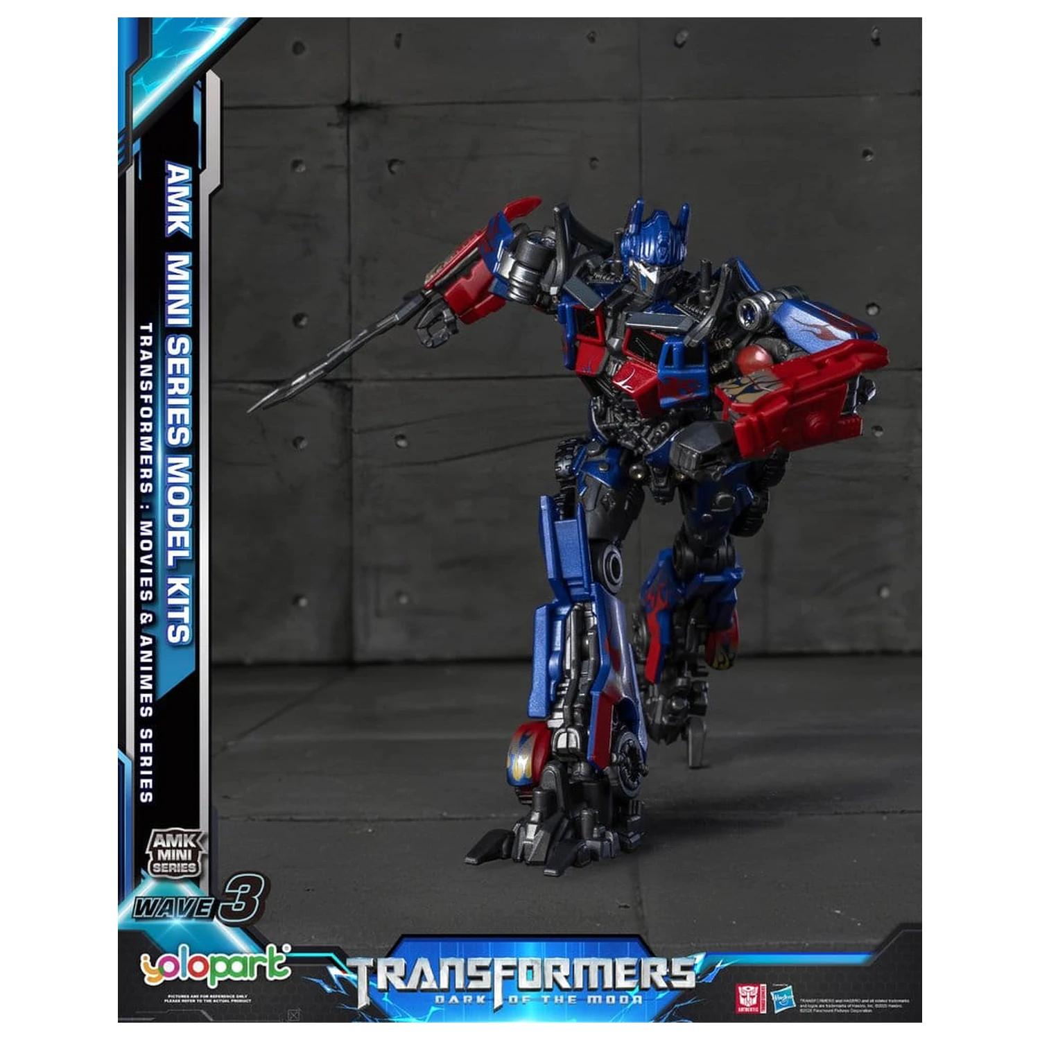 Transformers Generation One AMK Mini Series Plastic Model Kit Wave 3 Optimus Prime TF 3 11 cm        product photo