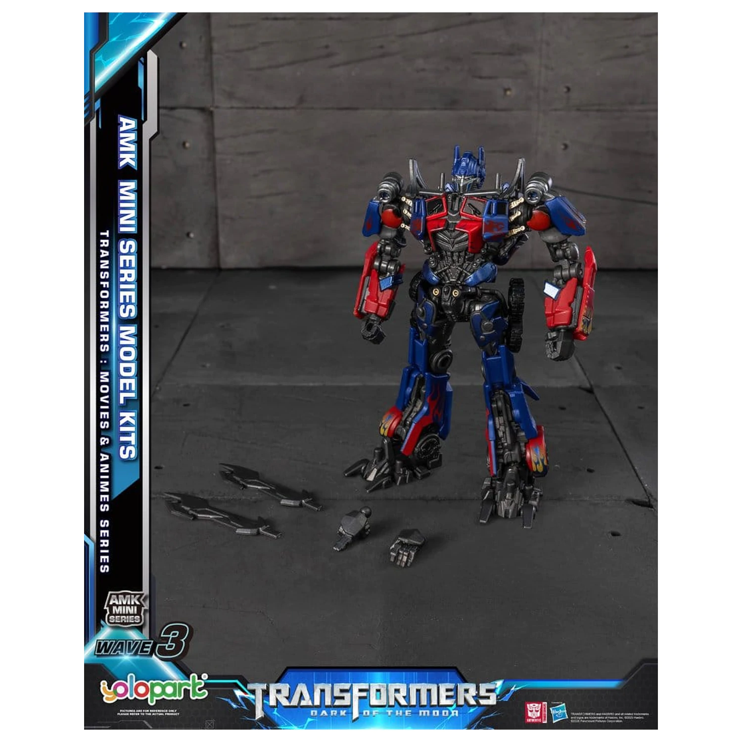Transformers Generation One AMK Mini Series Plastic Model Kit Wave 3 Optimus Prime TF 3 11 cm        product photo