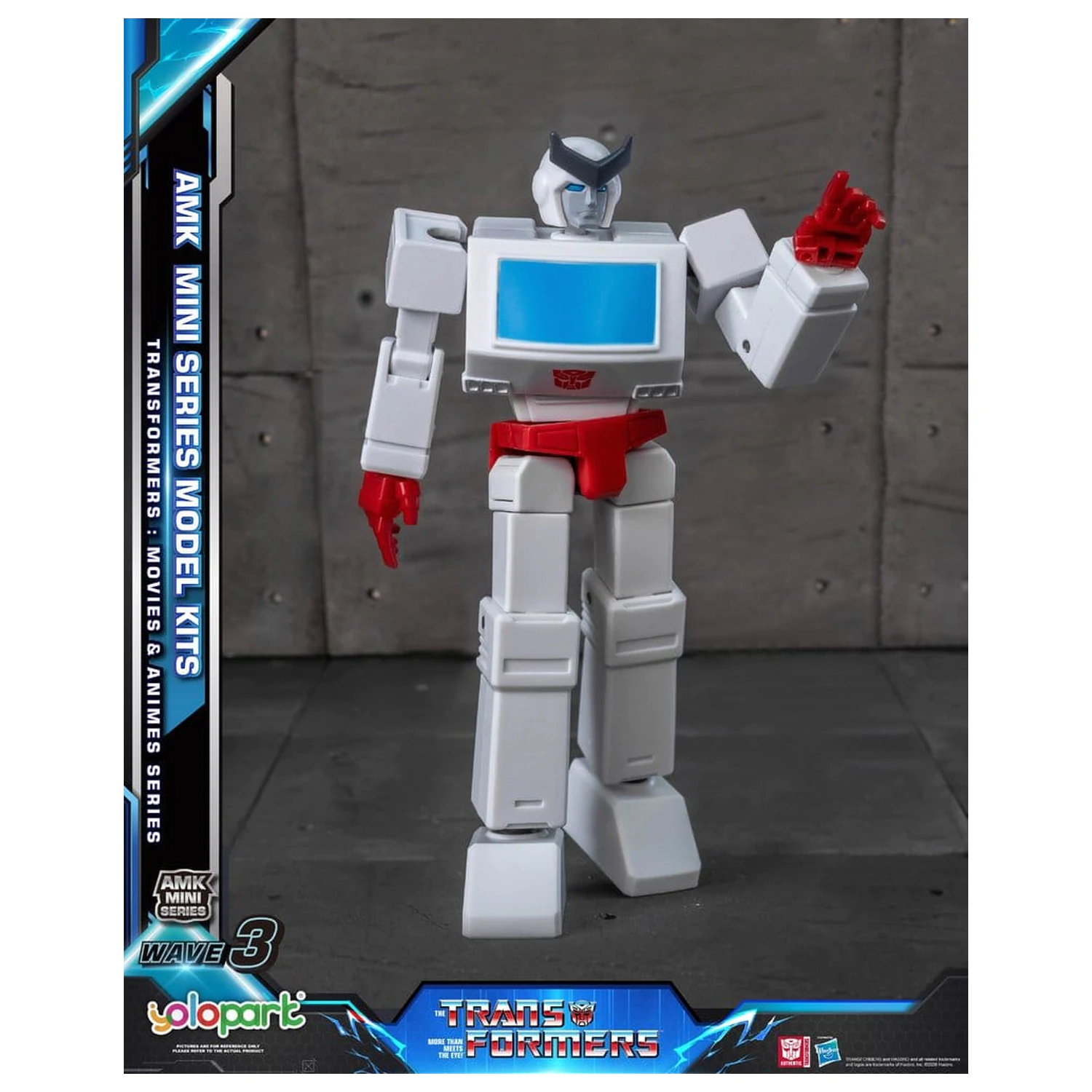 Transformers Generation One AMK Mini Series Plastic Model Kit Wave 3 Ratchet G1 11 cm         product photo