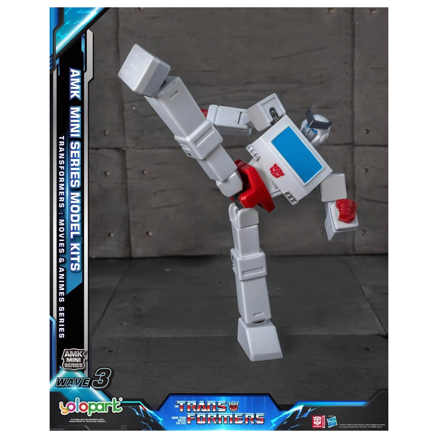 Transformers Generation One AMK Mini Series Plastic Model Kit Wave 3 Ratchet G1 11 cm         product photo