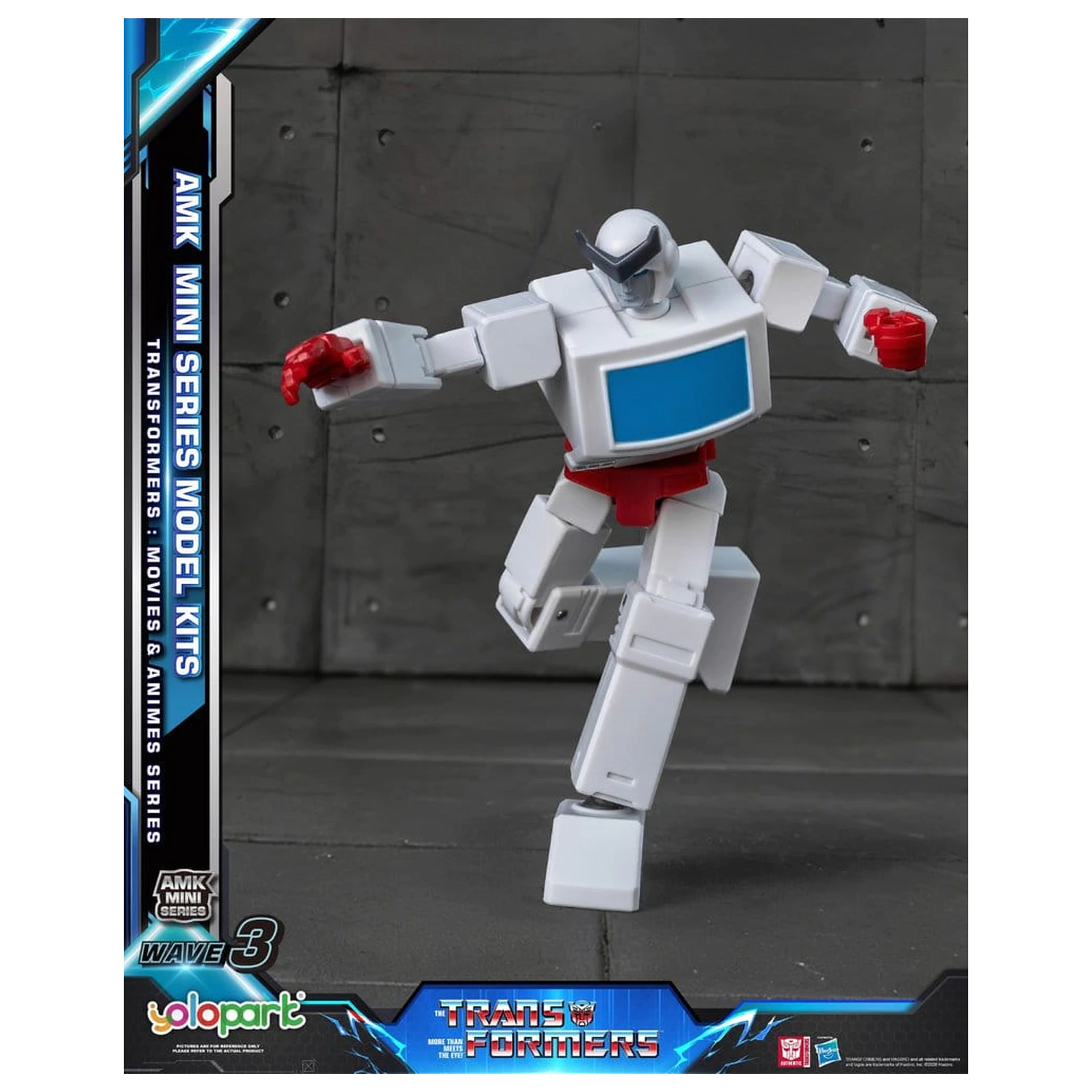 Transformers Generation One AMK Mini Series Plastic Model Kit Wave 3 Ratchet G1 11 cm         product photo