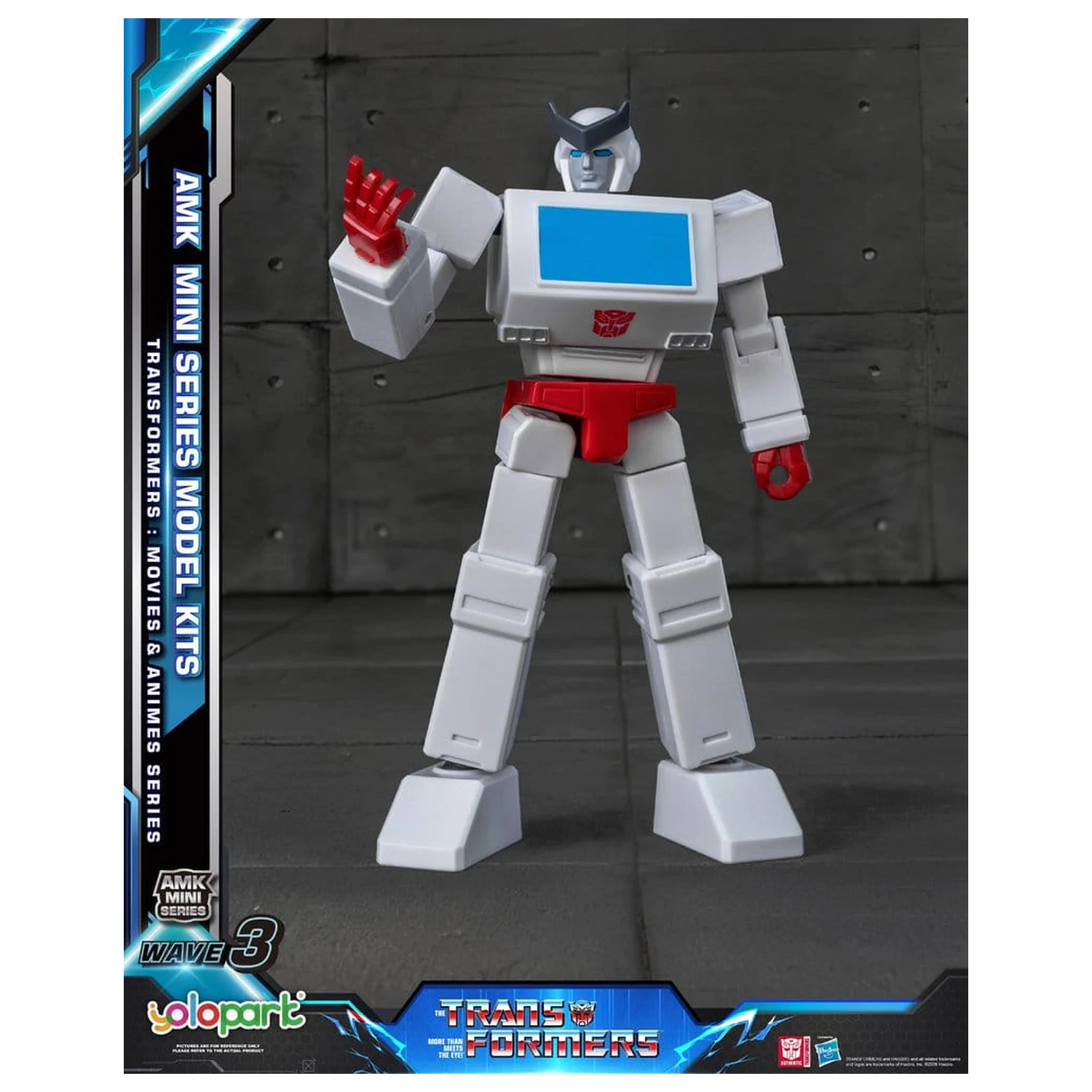 Transformers Generation One AMK Mini Series Plastic Model Kit Wave 3 Ratchet G1 11 cm         product photo