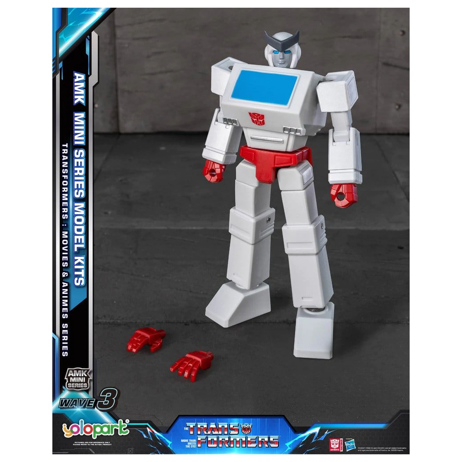 Transformers Generation One AMK Mini Series Plastic Model Kit Wave 3 Ratchet G1 11 cm         product photo