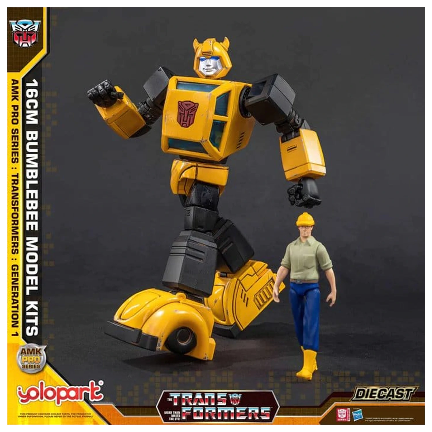 Transformers: Generation One AMK PRO Series Plastic Model Kit Bumblebee 16 cm product photo