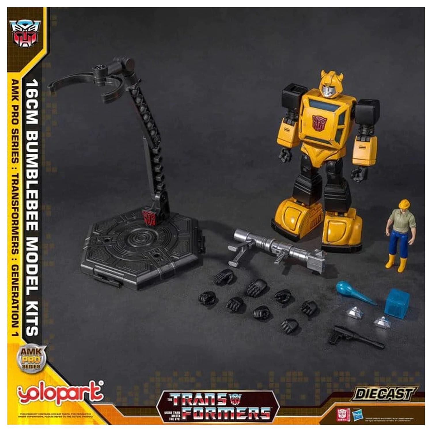 Transformers: Generation One AMK PRO Series Plastic Model Kit Bumblebee 16 cm product photo