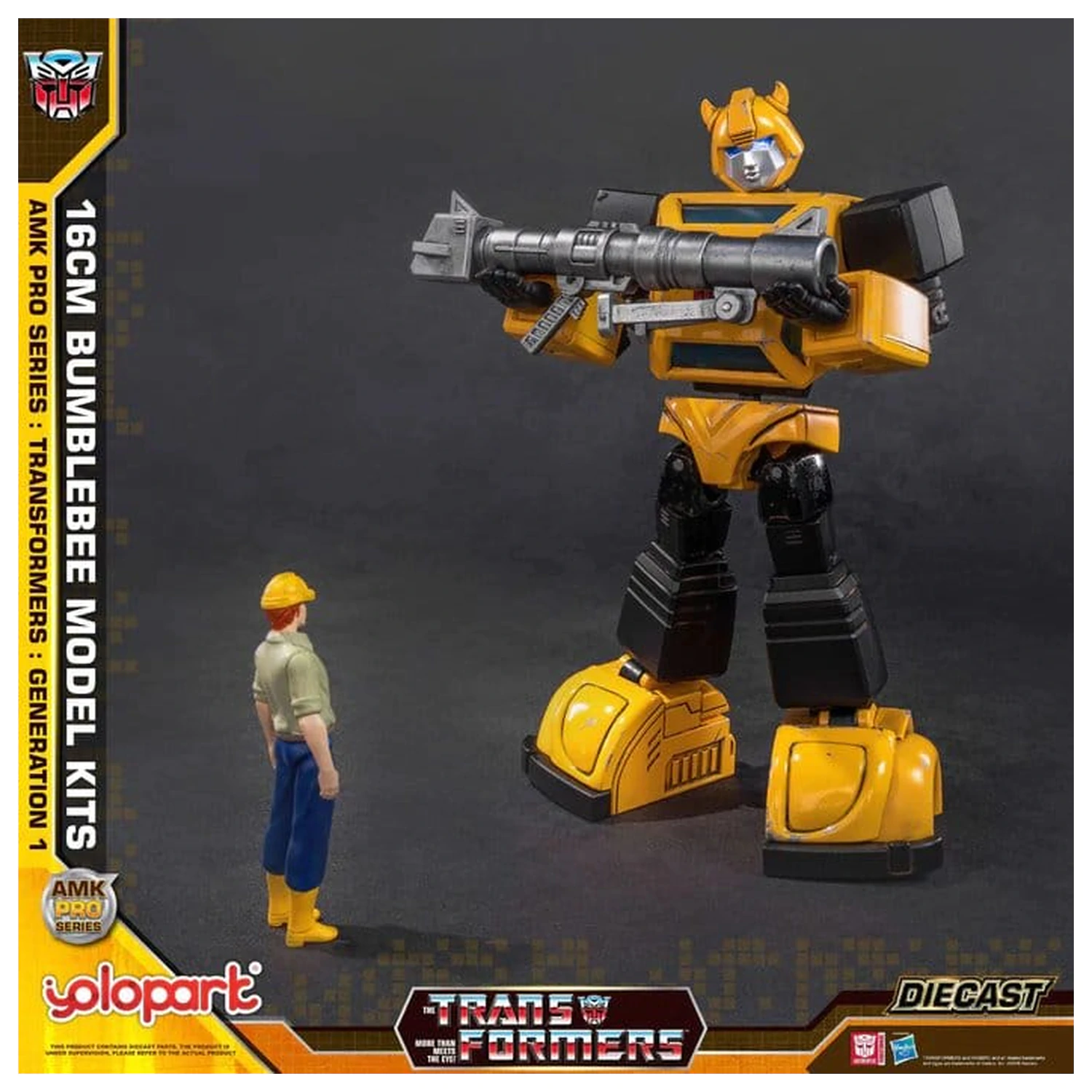 Transformers: Generation One AMK PRO Series Plastic Model Kit Bumblebee 16 cm product photo