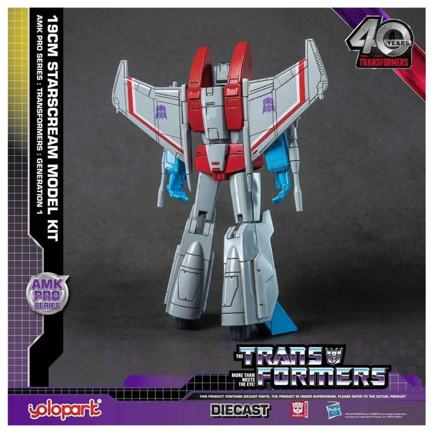 Transformers: Generation One AMK Pro Series Model Kit Starscream 19 cm product photo