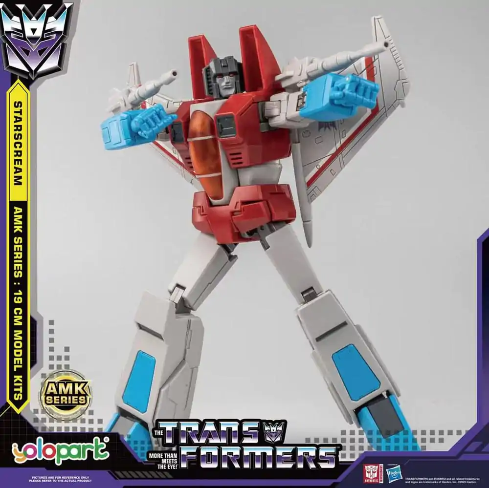 Transformers Generation One AMK Series Plastic Model Kit Starscream 19 cm product photo