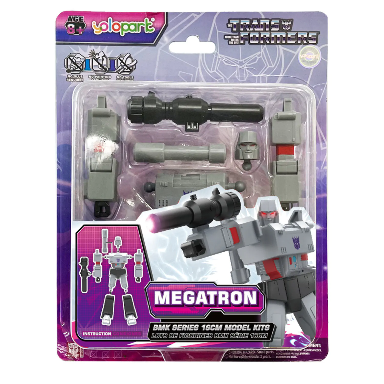 Transformers Generation One BMK Series Model Kit Megatron 16 cm     product photo