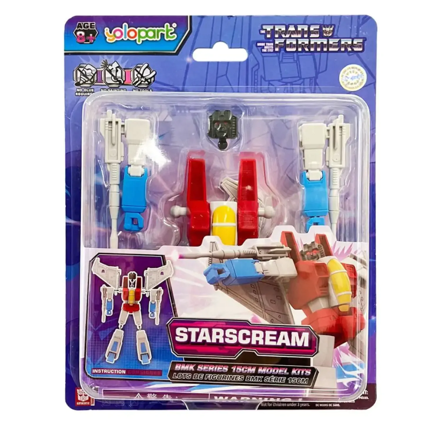 Transformers Generation One BMK Series Model Kit Starscream 16 cm     product photo