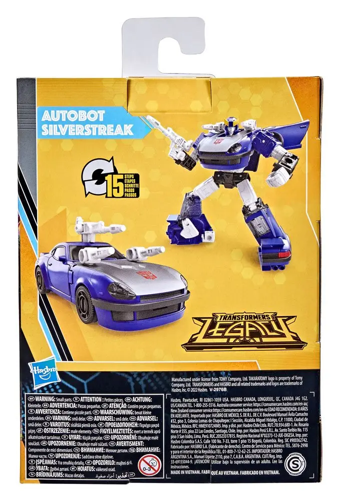 Transformers Generations Legacy Buzzworthy Bumblebee Action Figure Autobot Silverstreak 14 cm product photo