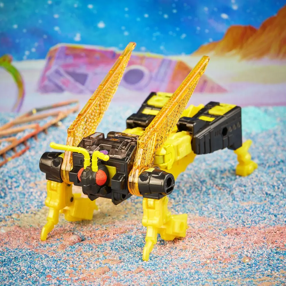 Transformers Generations Legacy Buzzworthy Bumblebee Action Figure 4-Pack Creatures Collide product photo