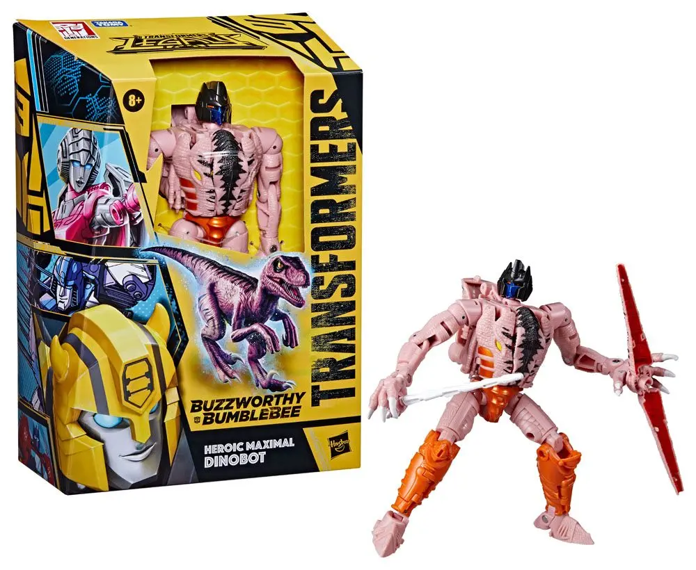Transformers Generations Legacy Buzzworthy Bumblebee Action Figure Heroic Maximal Dinobot 18 cm product photo