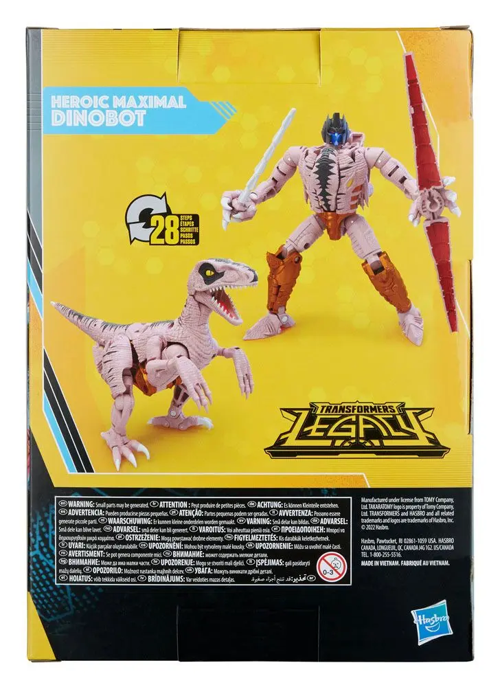 Transformers Generations Legacy Buzzworthy Bumblebee Action Figure Heroic Maximal Dinobot 18 cm product photo