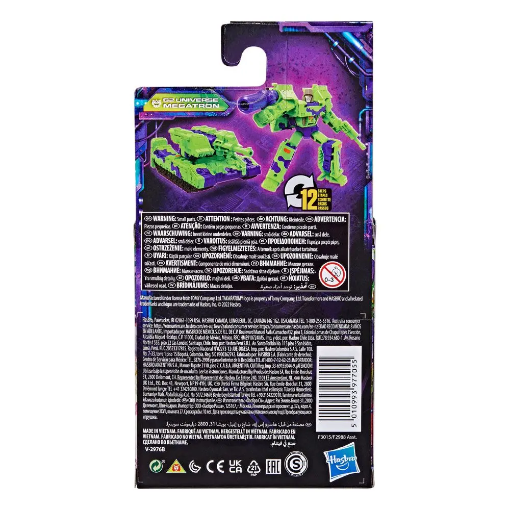 Transformers Generations Legacy Core Action Figure G2 Universe Megatron 9 cm product photo
