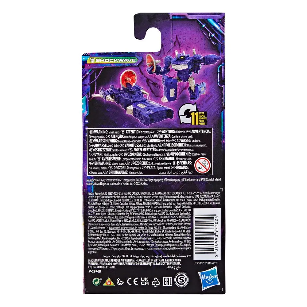 Transformers Generations Legacy Core Action Figure Shockwave 9 cm product photo