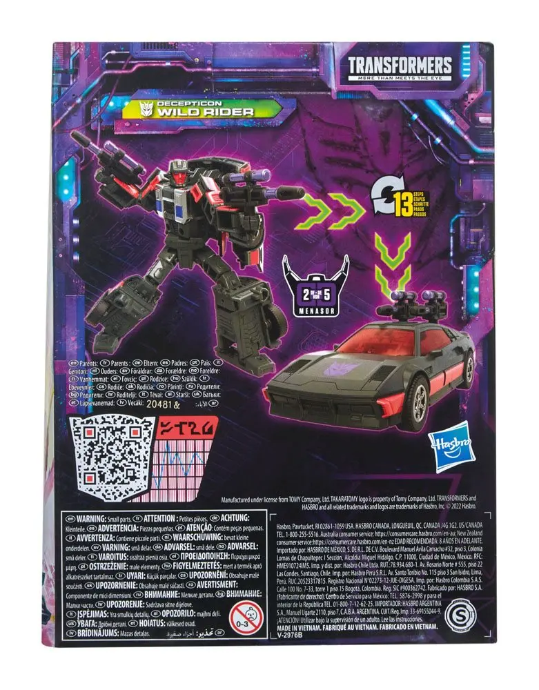 Transformers Generations Legacy Deluxe Class Action Figure 2022 Decepticon Wild Rider 14 cm product photo