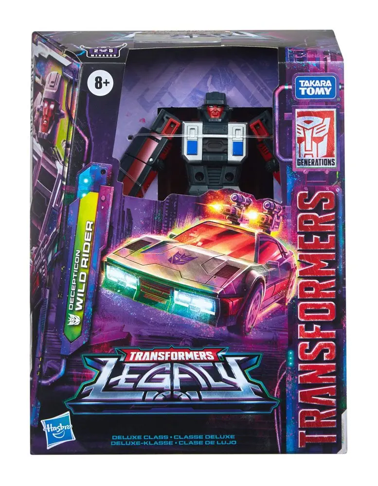 Transformers Generations Legacy Deluxe Class Action Figure 2022 Decepticon Wild Rider 14 cm product photo