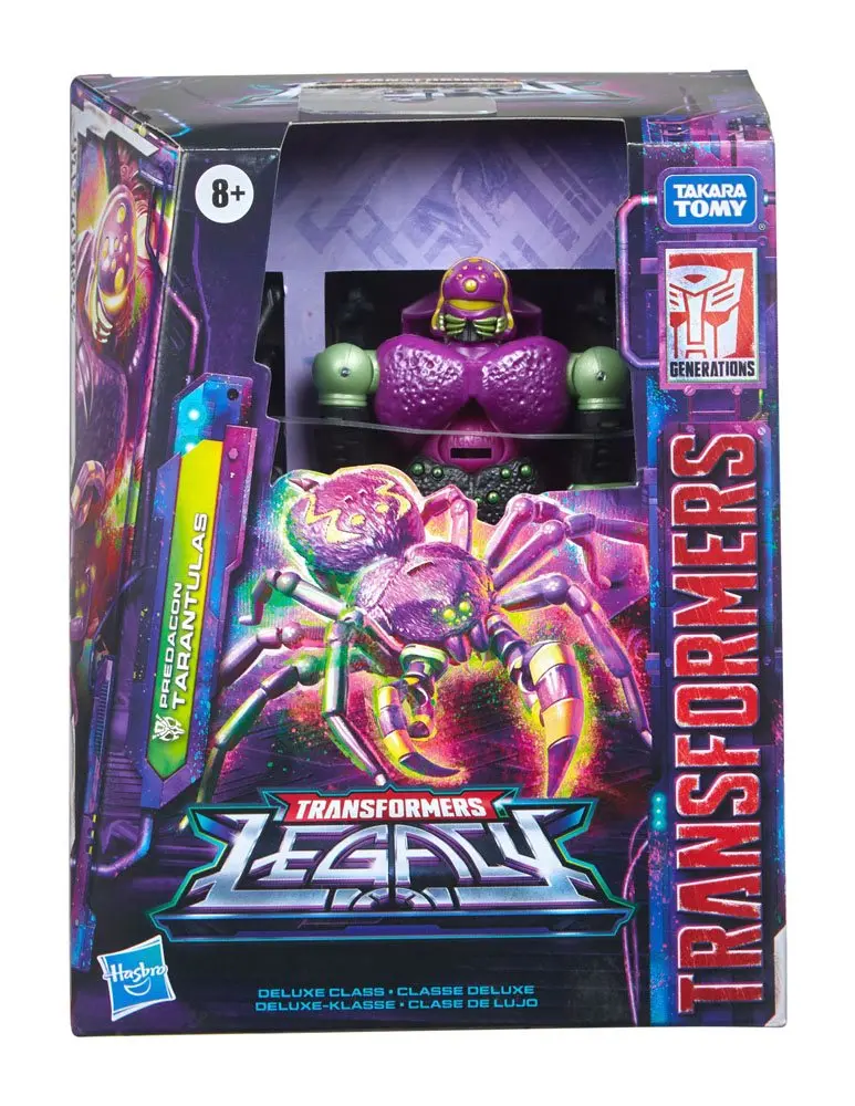 Transformers Generations Legacy Deluxe Class Action Figure 2022 Predacon Tarantulas 14 cm product photo