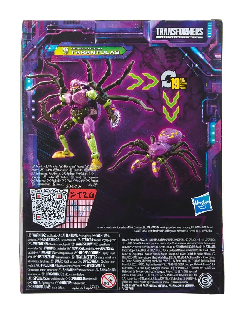 Transformers Generations Legacy Deluxe Class Action Figure 2022 Predacon Tarantulas 14 cm product photo