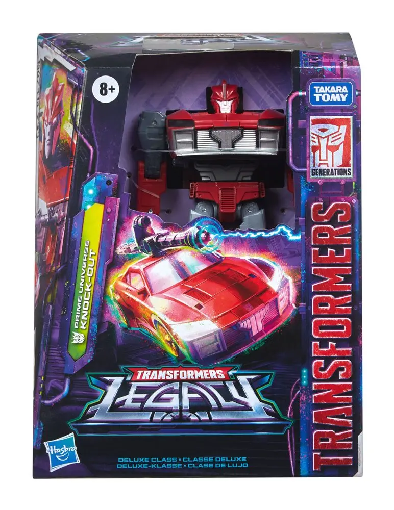 Transformers Generations Legacy Deluxe Class Action Figure 2022 Prime Universe Knock-Out 14 cm product photo