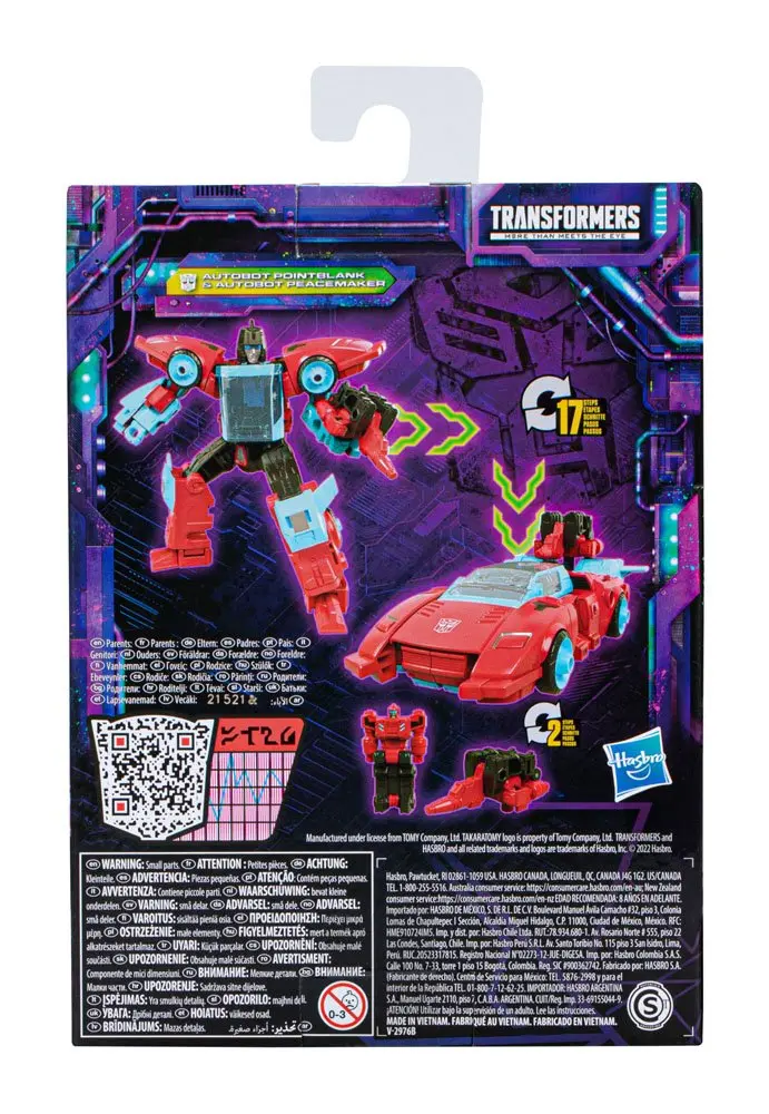 Transformers Generations Legacy Deluxe Class Action Figure Autobot Pointblank & Autobot Peacemaker 14 cm product photo