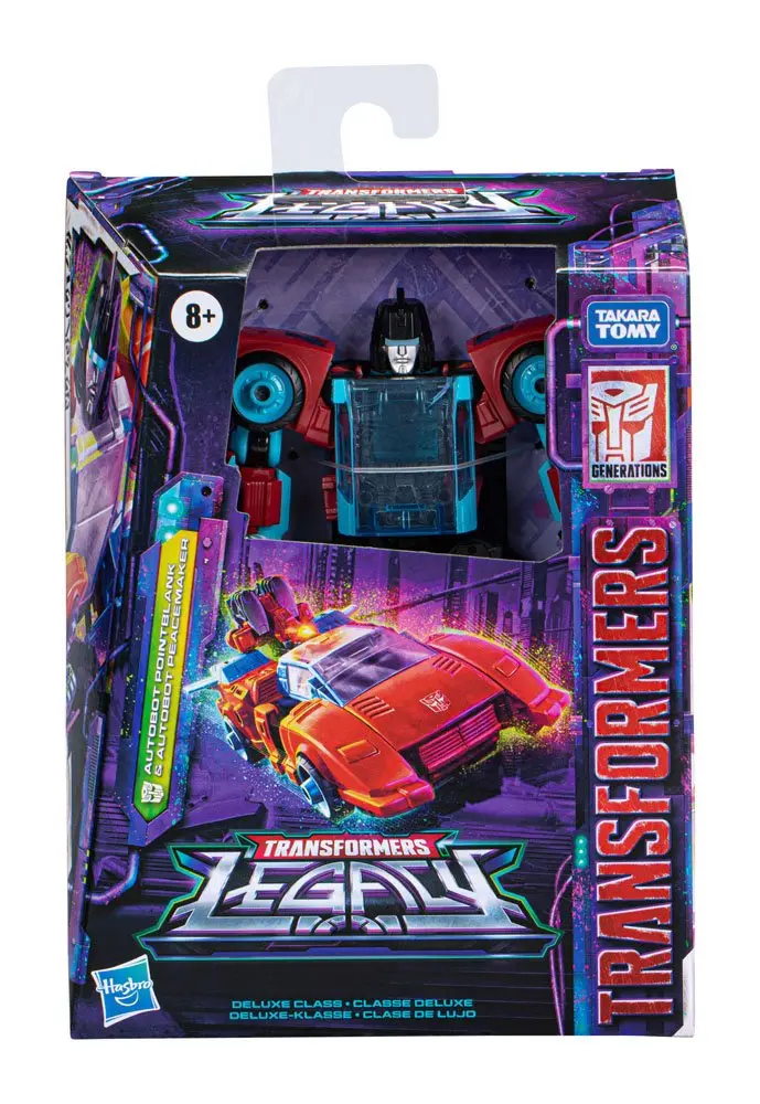 Transformers Generations Legacy Deluxe Class Action Figure Autobot Pointblank & Autobot Peacemaker 14 cm product photo