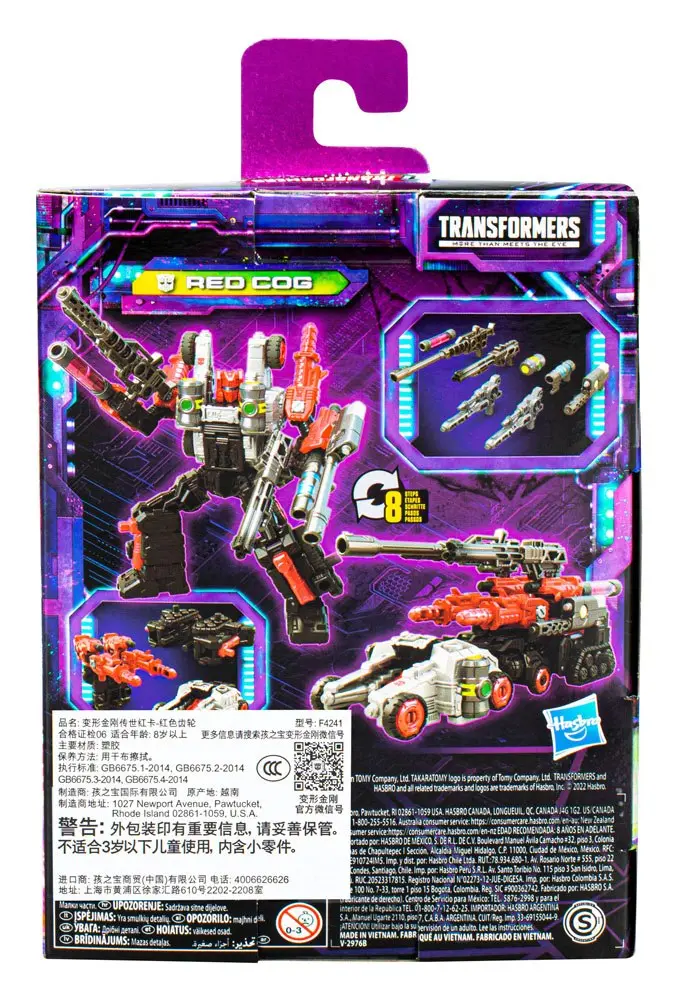 Transformers Generations Legacy Deluxe Class Action Figure Red Cog 14 cm product photo