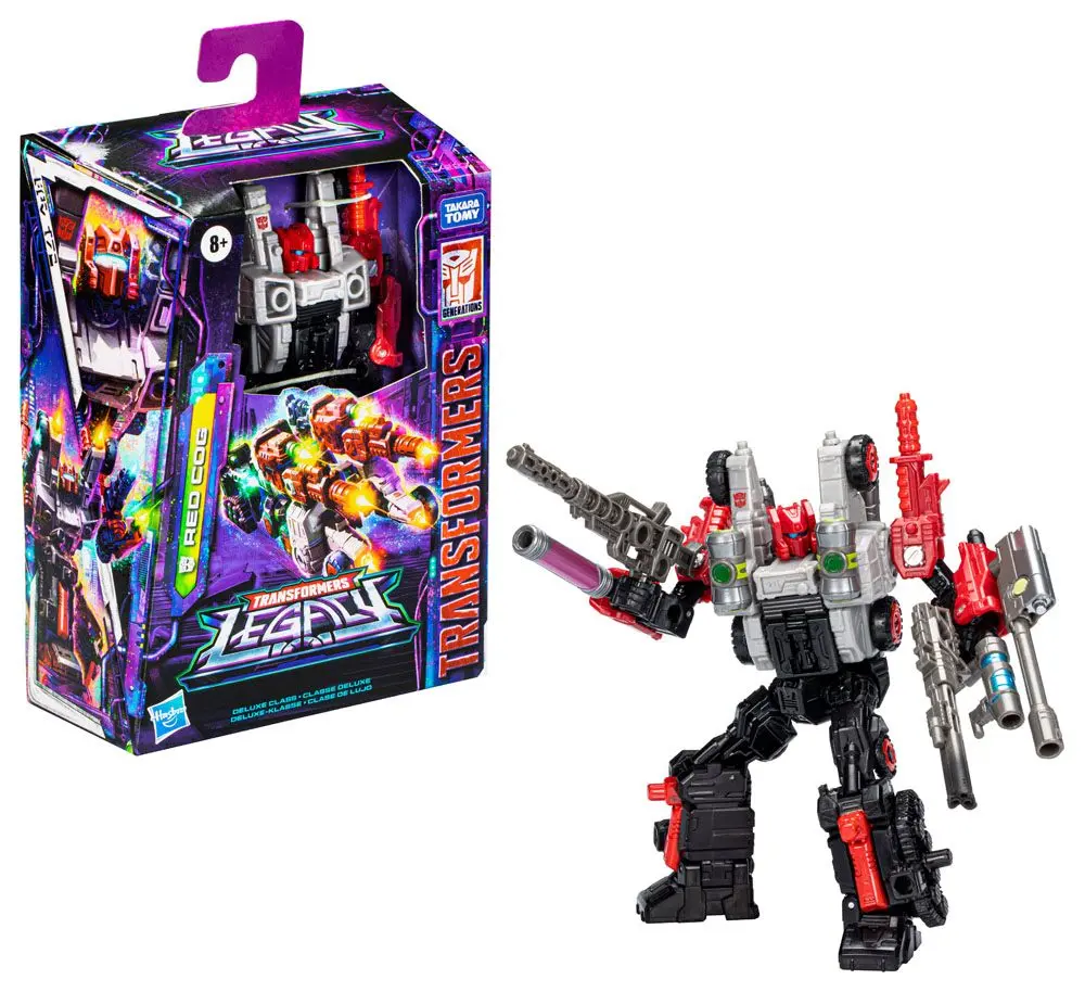 Transformers Generations Legacy Deluxe Class Action Figure Red Cog 14 cm product photo