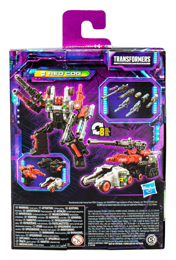 Transformers Generations Legacy Deluxe Class Action Figure Red Cog 14 cm product photo