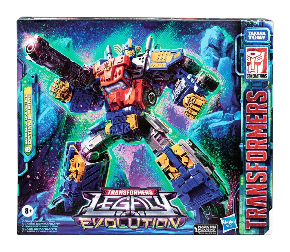 Transformers Generations Legacy Evolution Commander Class Action Figure Armada Universe Optimus Prime 19 cm product photo
