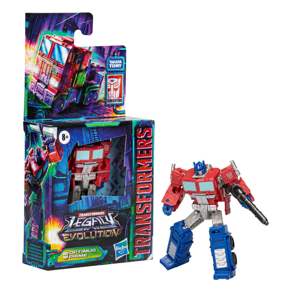 Transformers Generations Legacy Evolution Core Class Action Figure Optimus Prime 9 cm product photo