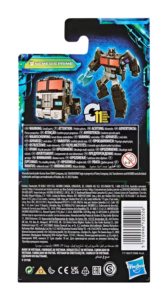 Transformers Generations Legacy Evolution Core Series Nemesis Action Figure Prime 9 cm product photo