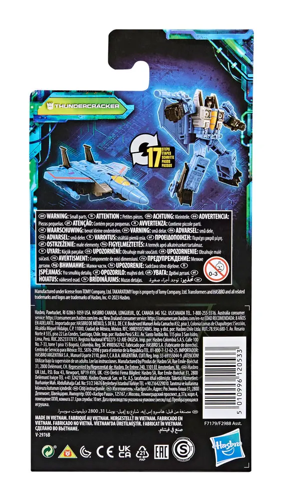 Transformers Generations Legacy Evolution Core Series Action Figure Thundercracker 9 cm product photo