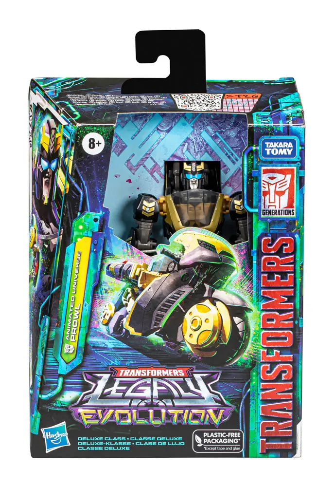 Transformers Generations Legacy Evolution Deluxe Animated Universe Action Figure Prowl 14 cm product photo