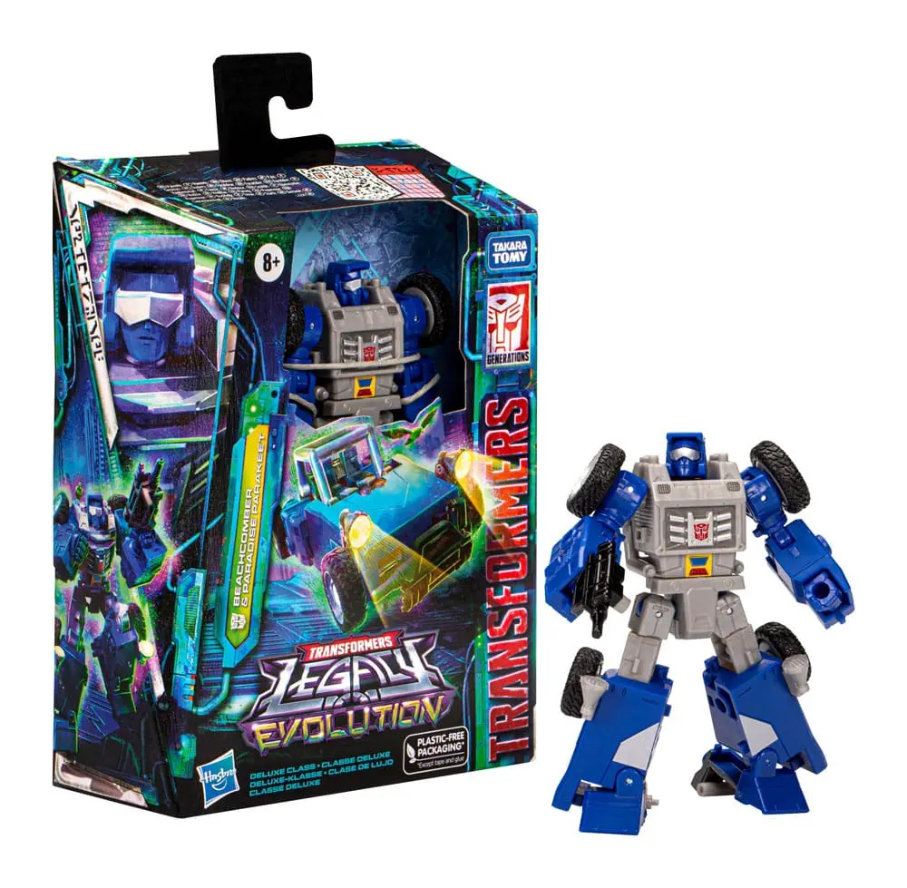 Transformers Generations Legacy Evolution Deluxe Class Action Figure Beachcomber &amp; Paradise Parakeet 14 cm product photo