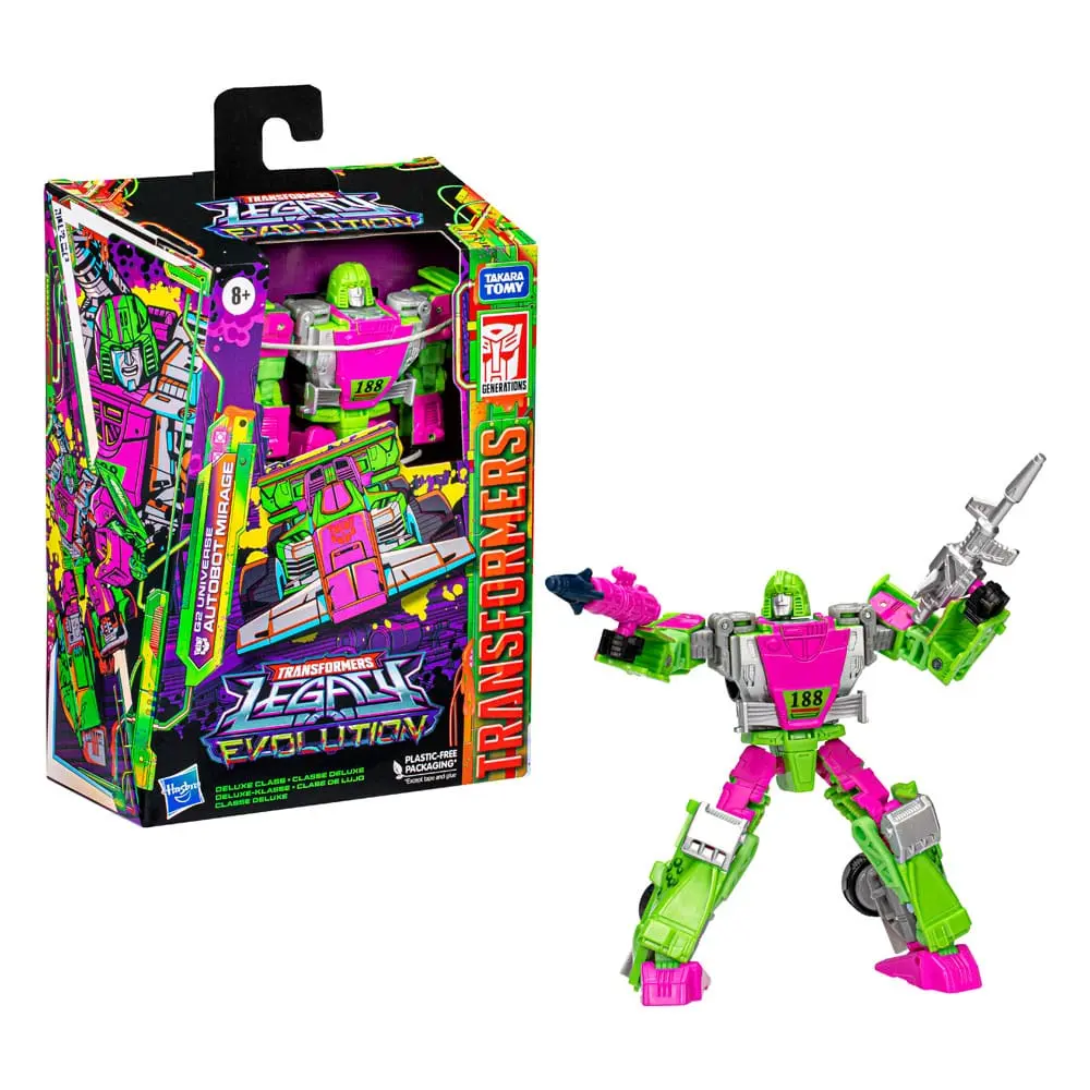 Transformers Generations Legacy Evolution Deluxe Class Action Figure G2 Universe Autobot Mirage 14 cm product photo